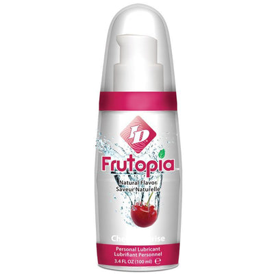 ID Frutopia Water-Based Natural Flavor Cherry 3.4 Oz - The Dildo Hub