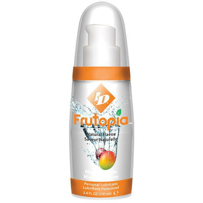 ID Frutopia Water-Based Natural Flavor - Mango Passion 3.4 Oz - The Dildo Hub