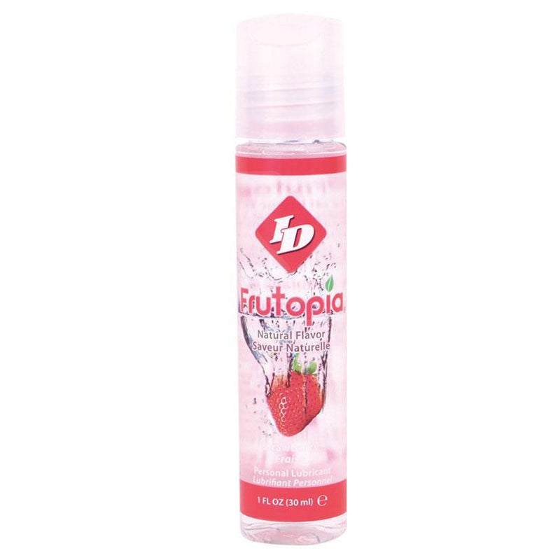 ID Frutopia Water-Based Natural Flavor - Strawberry 1 Oz - The Dildo Hub