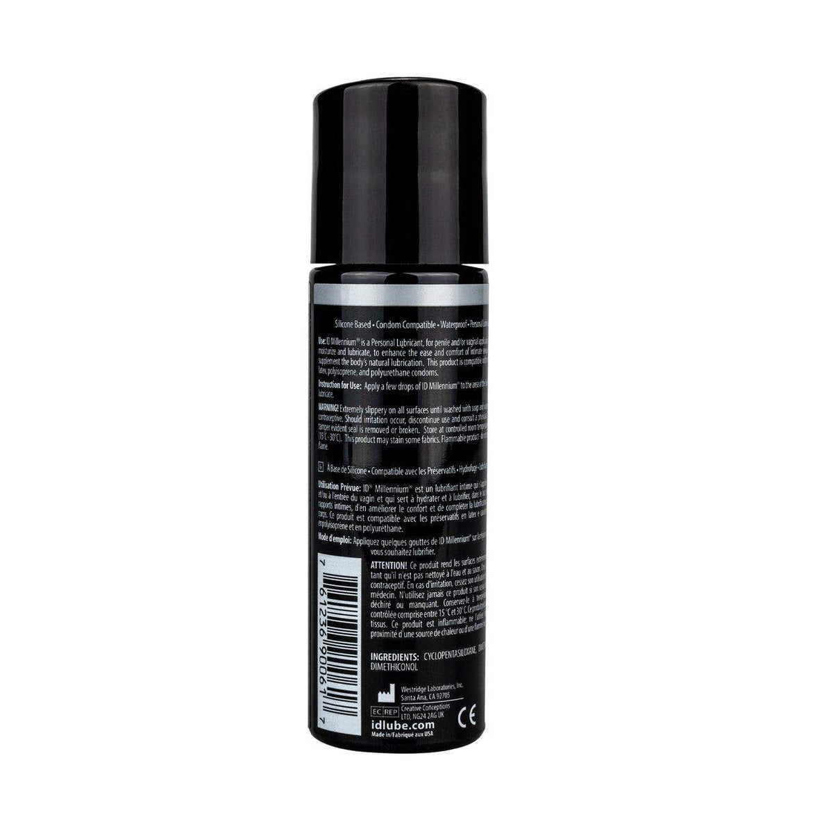 ID Millennium Silicone-Based Lubricant - 2.2oz - The Dildo Hub