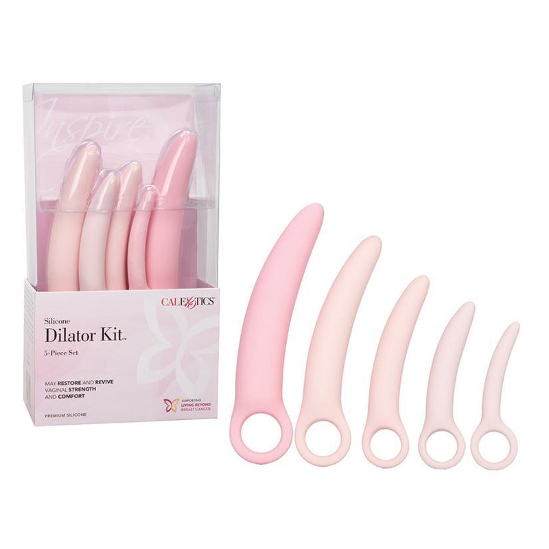 Inspire Silicone Dilator Kit - 5 Piece Set | CalExotics - The Dildo Hub