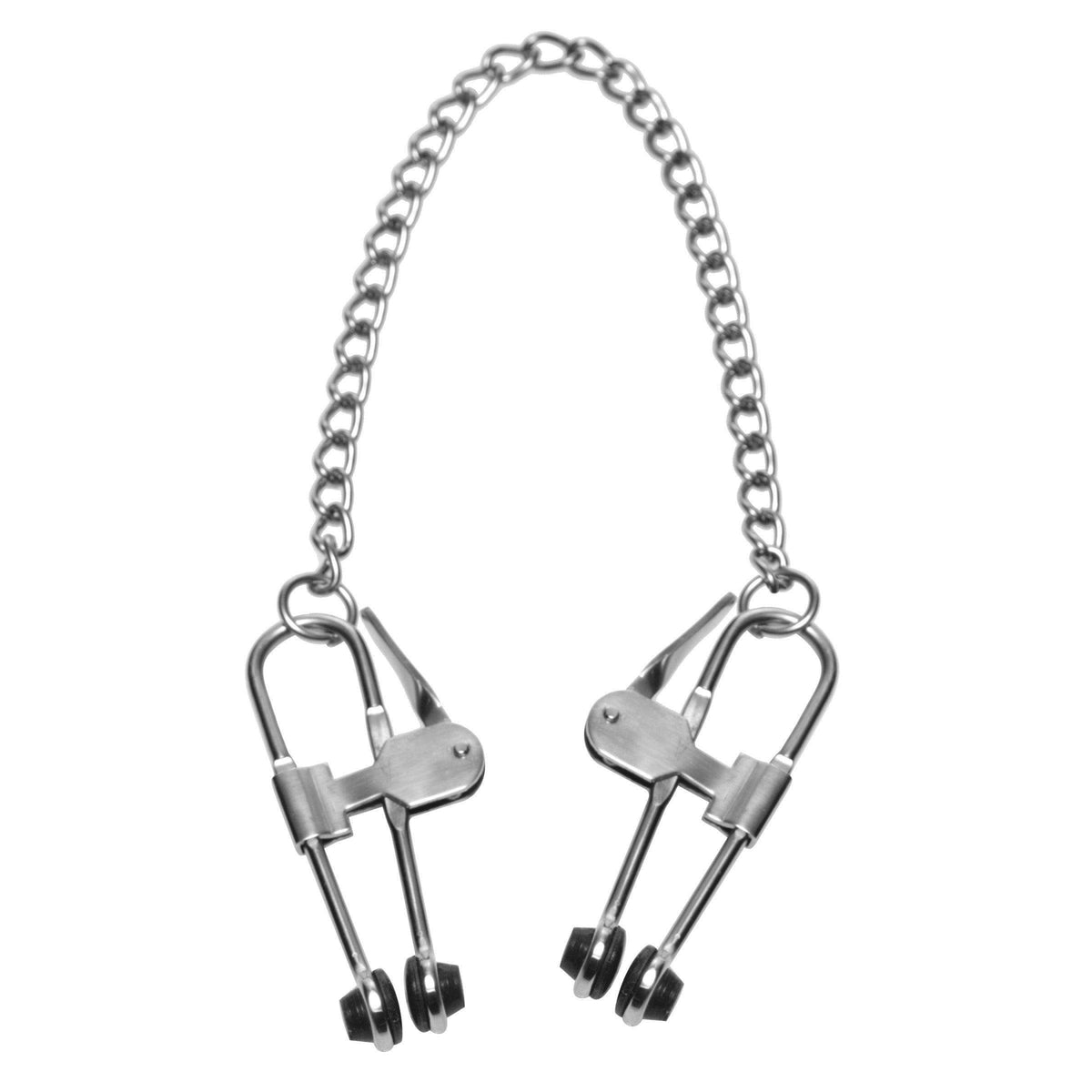 Intensity Nipple Press Clamps with Chain - The Dildo Hub