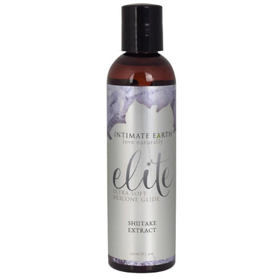 Intimate Earth Elite Ultra Soft Silicone-Based Glide Shitake 4oz - The Dildo Hub