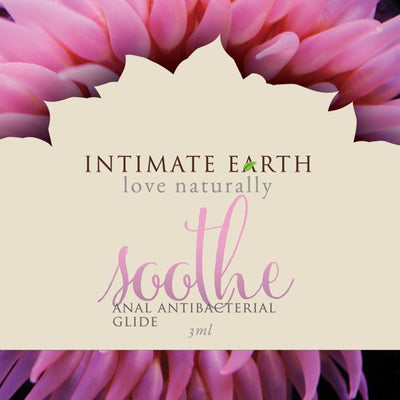 Intimate Earth Soothe Water-Based Anal Antibacterial Lubricant Foil 0.10 oz. - The Dildo Hub