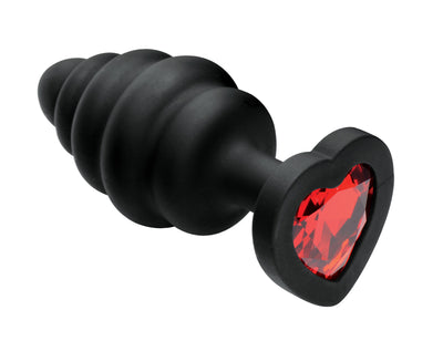Isabella Sinclaire Heart Gem Silicone 3 Piece Anal Plug Set butt-plugs from Mistress by Isabella Sinclaire