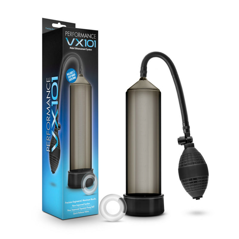 Peformance VX101 Male Enhancement Penis Pump - Black | Blush  from Blush
