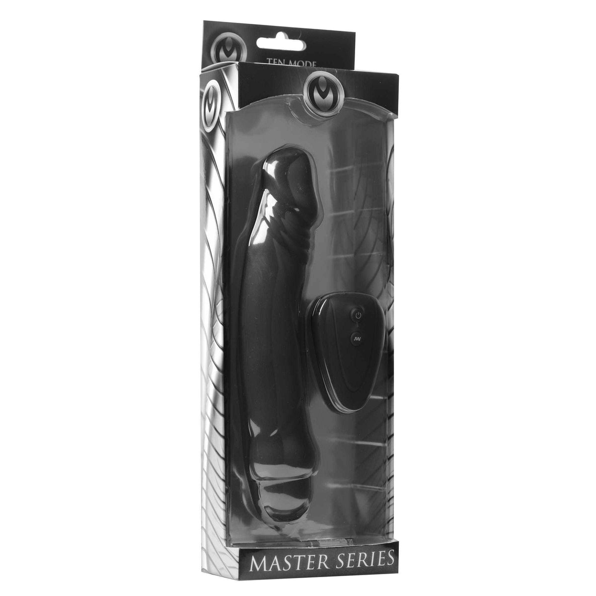 Ivan 10x Mode Remote Vibrating Silicone Dildo - The Dildo Hub