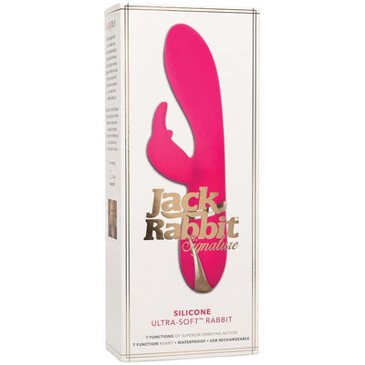 Jack Rabbit Signature Silicone Ultra-Soft Rabbit Vibrator 9" - The Dildo Hub