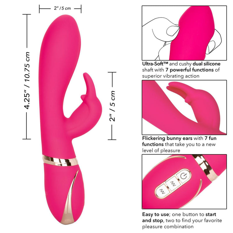 Jack Rabbit Signature Silicone Ultra-Soft Rabbit Vibrator 9" - The Dildo Hub