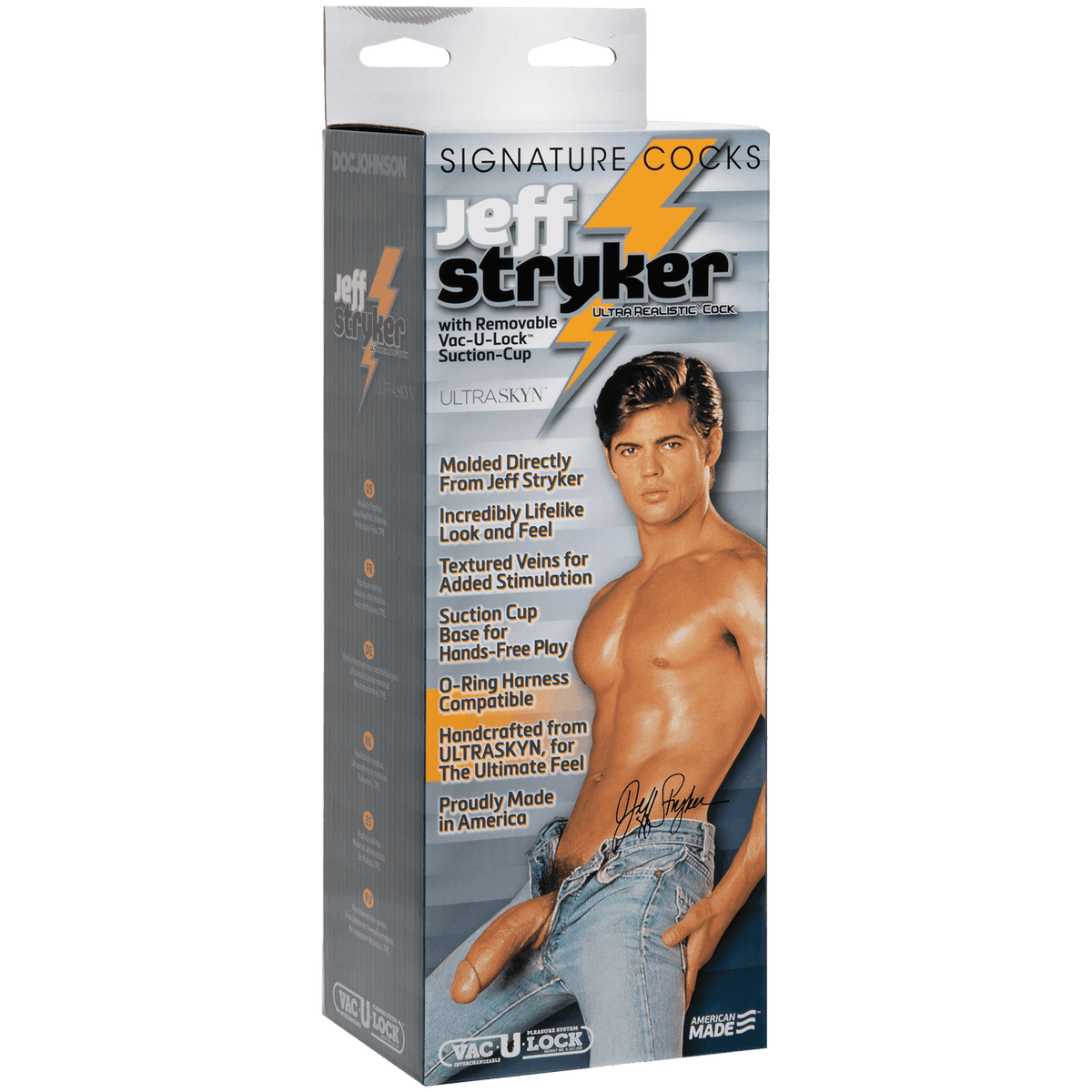 Jeff Stryker Ultraskyn 10 Inch Realistic Cock With Vac-U-Lock - The Dildo Hub
