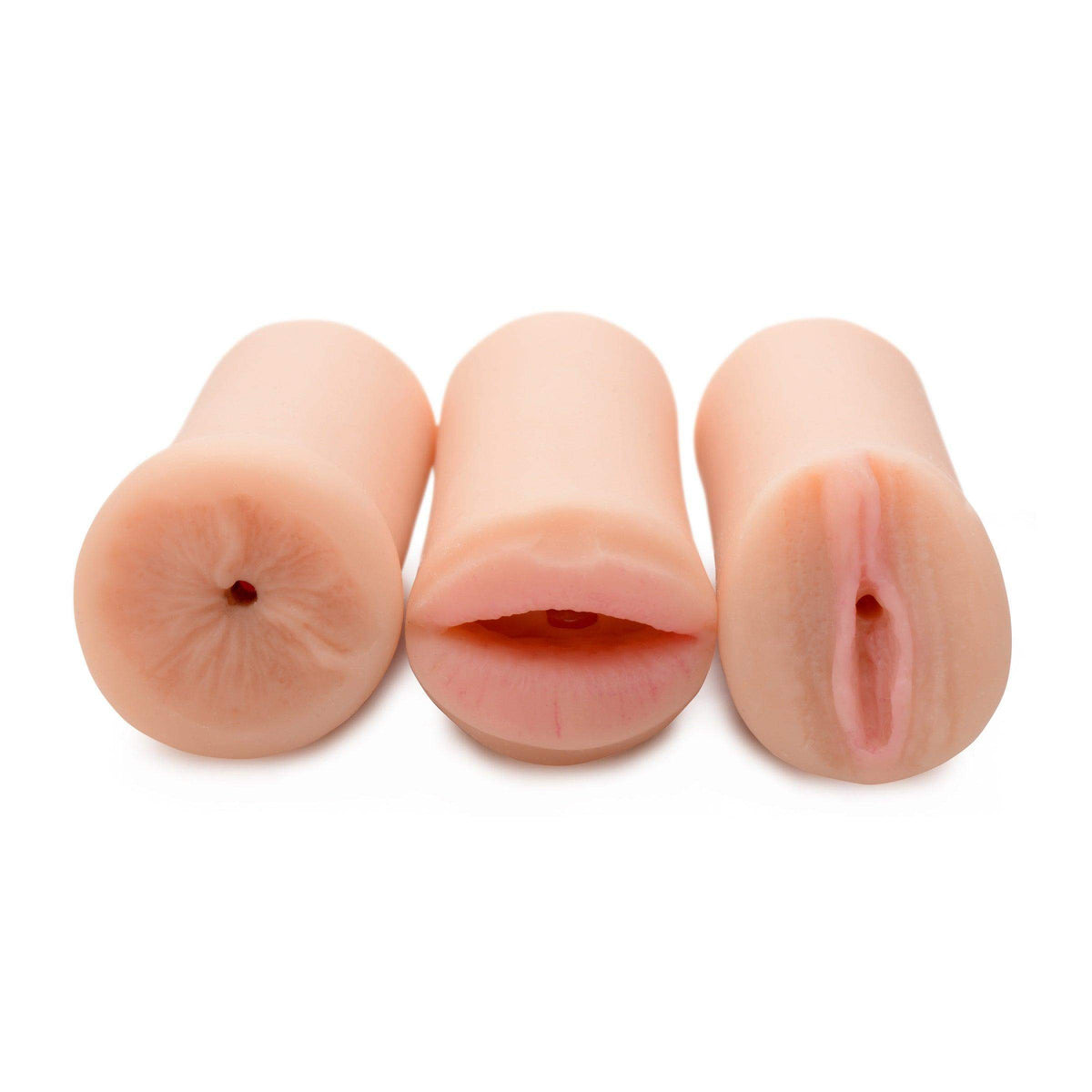 Jesse Jane Three Way Pussy Ass and Mouth Stroker Set - The Dildo Hub