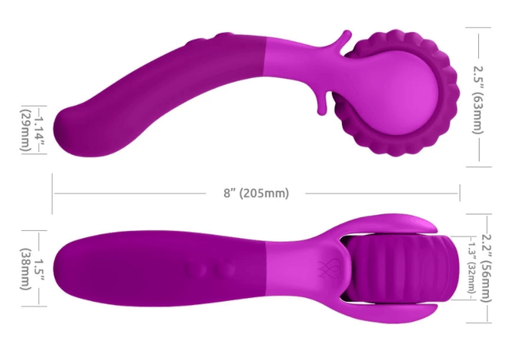 Jimmyjane Evoke Du-o-Purple - The Dildo Hub