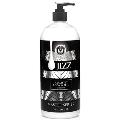 Jizz Unscented Water-Based Lube - 34 oz - The Dildo Hub