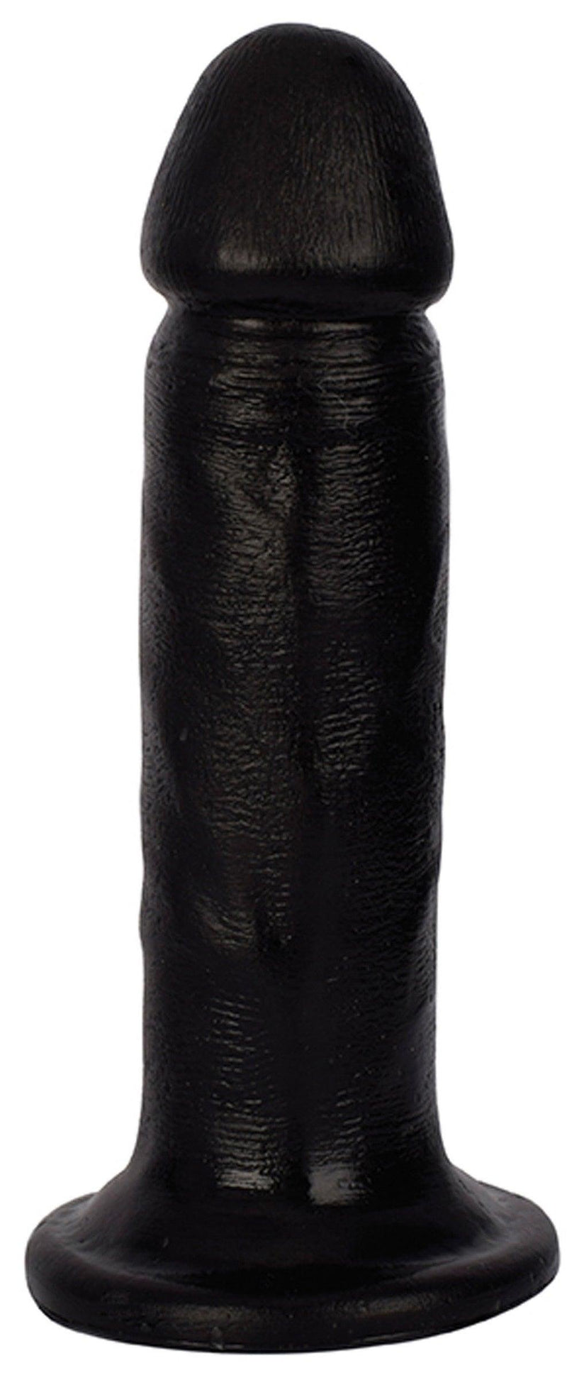 JOCK 6 Inch Realistic Dong Black - The Dildo Hub