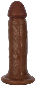 JOCK 6 Inch Realistic Dong Brown