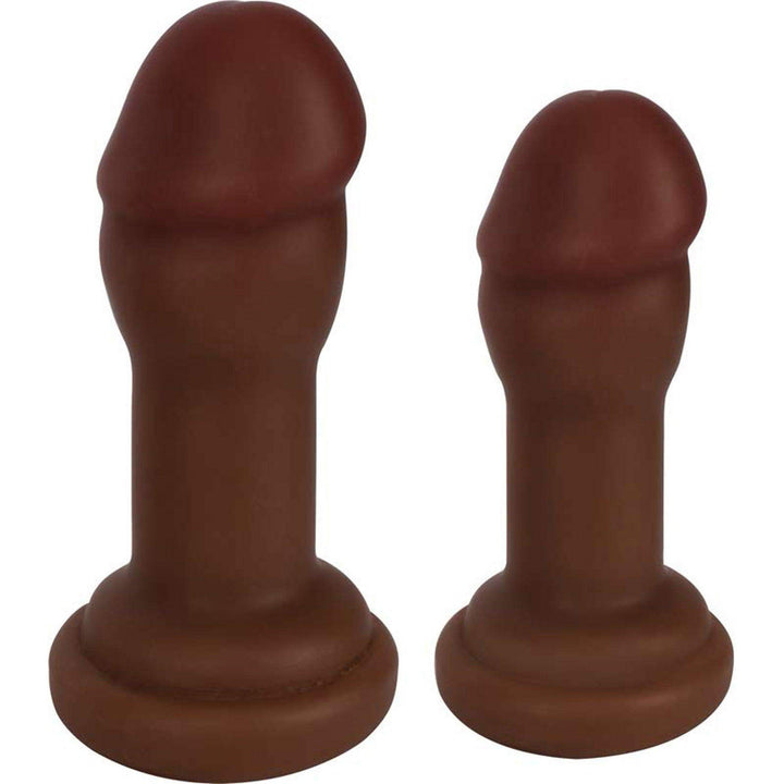 JOCK Anal Plug Duo Brown - The Dildo Hub