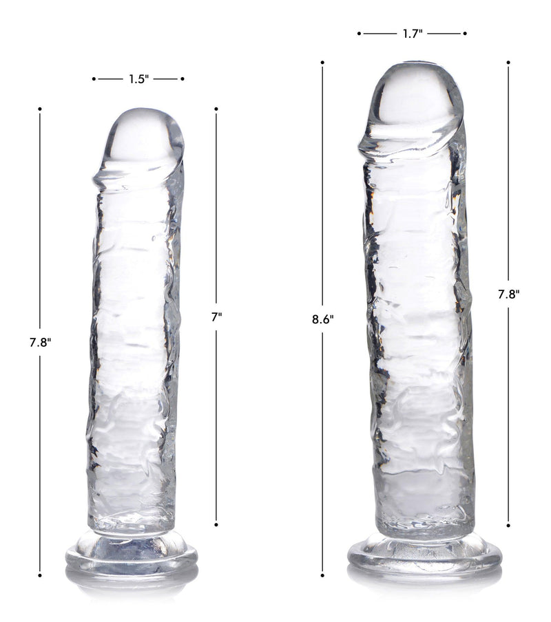 Jock C-Thru Realistic Dildo - 8 Inch - The Dildo Hub