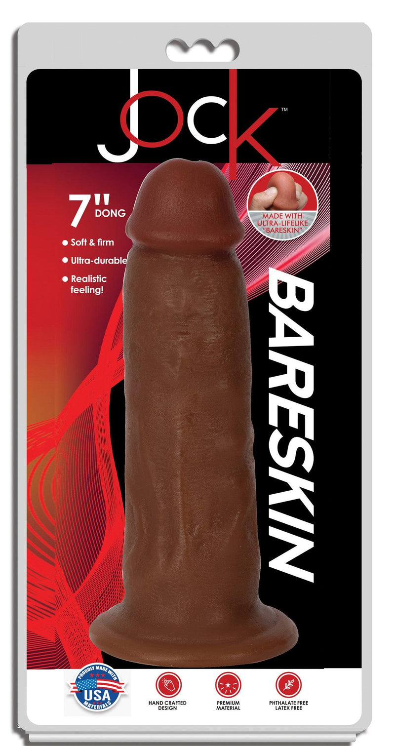 Jock Dark Bareskin Dildo - 7 Inch - The Dildo Hub