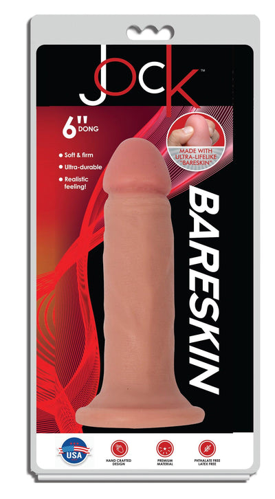 Jock Light Bareskin Dildo - 6 Inch - The Dildo Hub