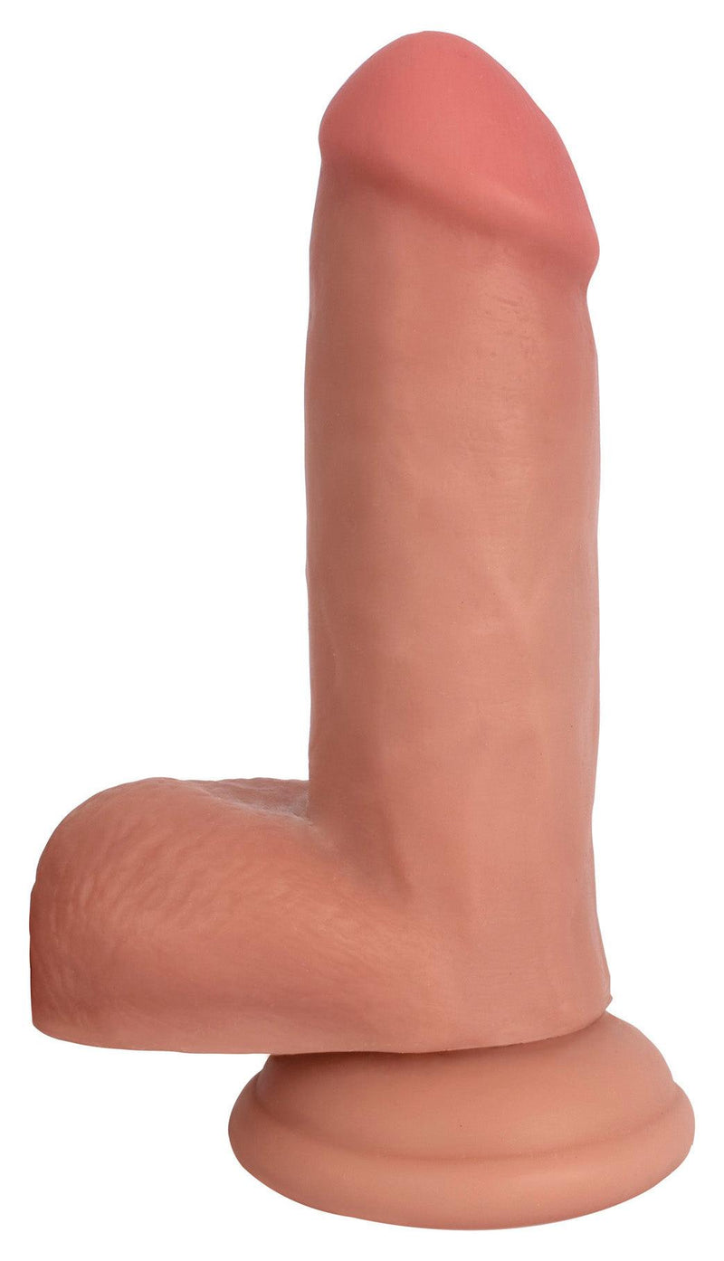 Jock Light Bareskin Dildo with Balls - 6 Inch - The Dildo Hub