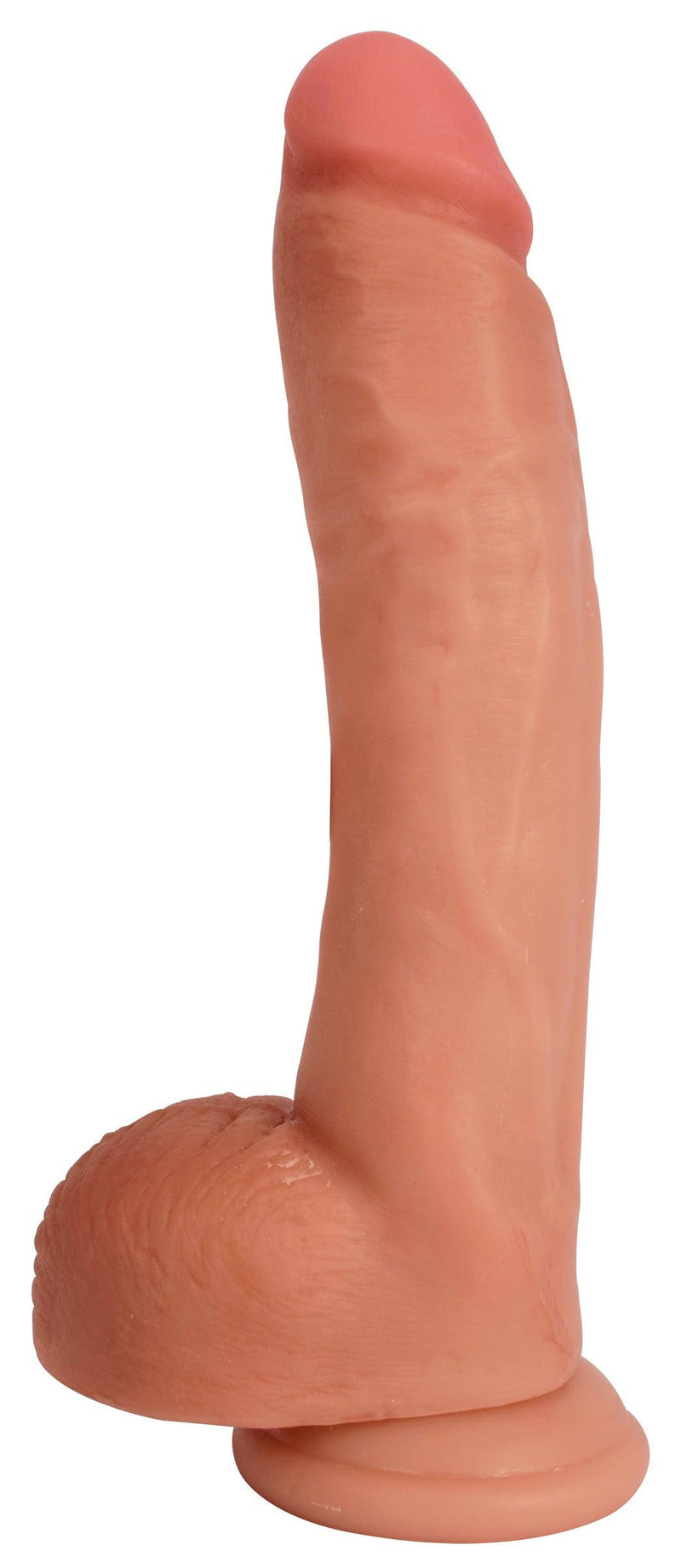 Jock Light Bareskin Dildo with Balls - 9 Inch - The Dildo Hub