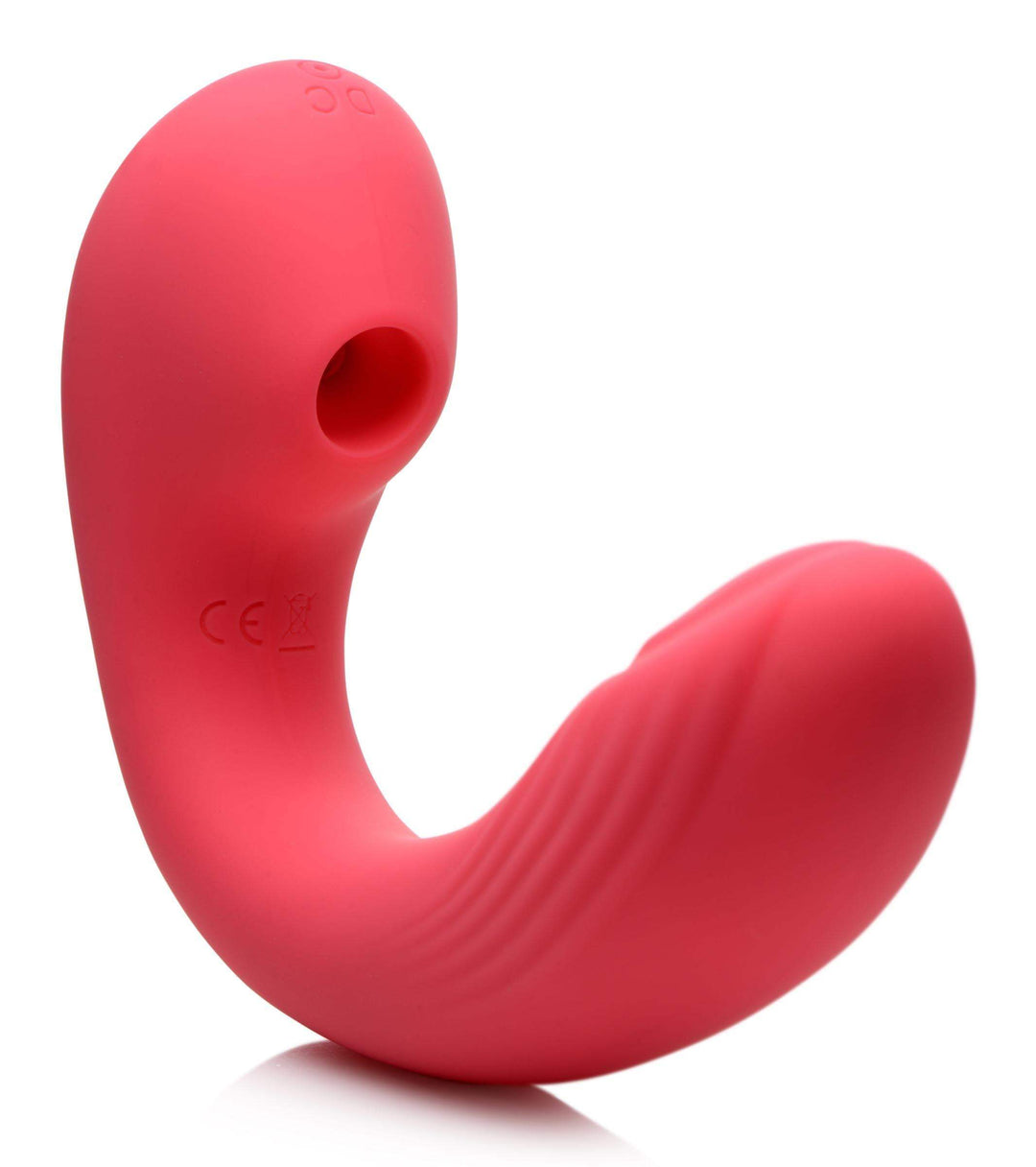 Joy-Pulse 7X Pulsing Silicone Air-Stim Vibrator - The Dildo Hub