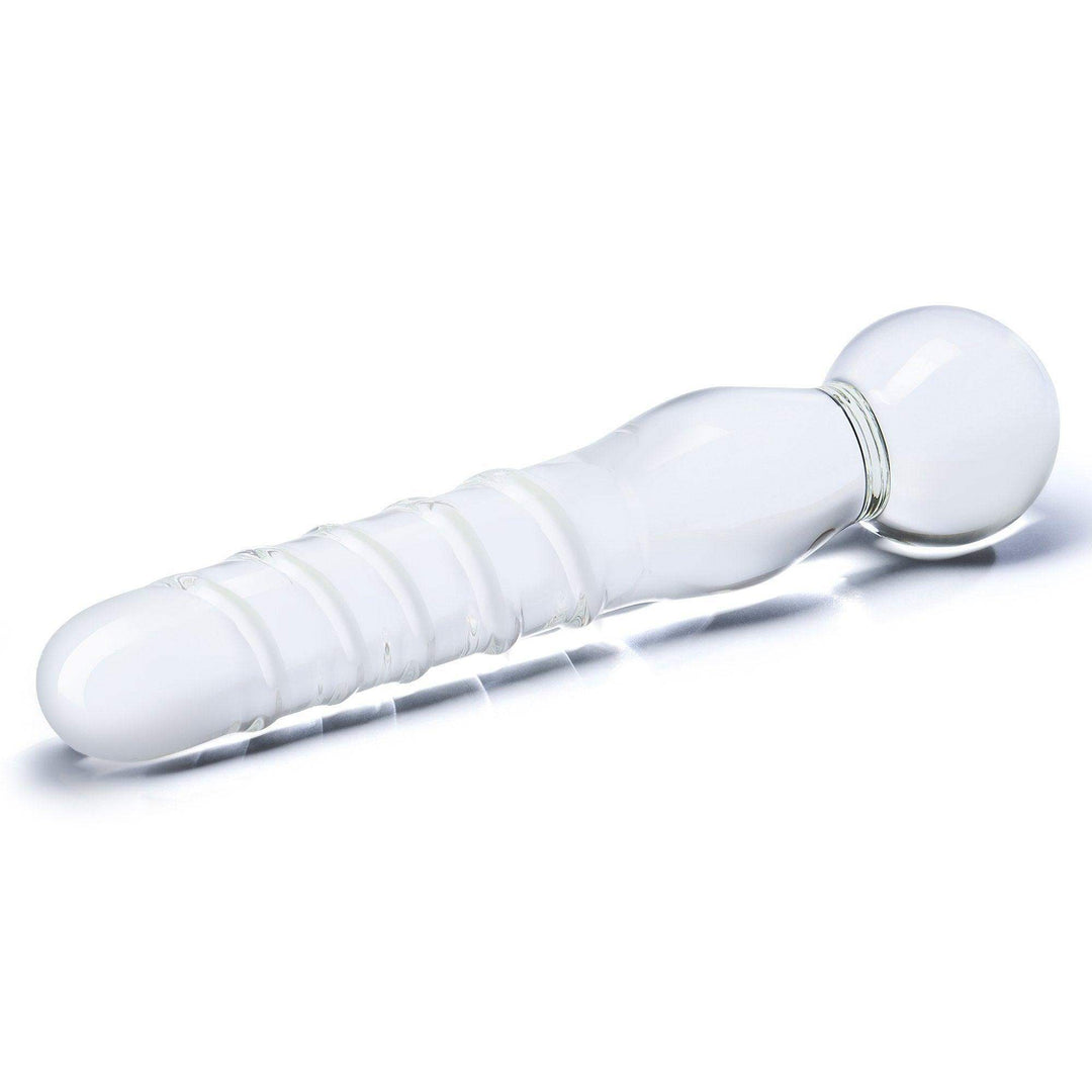 Joystick Clear Glass Dildo - The Dildo Hub