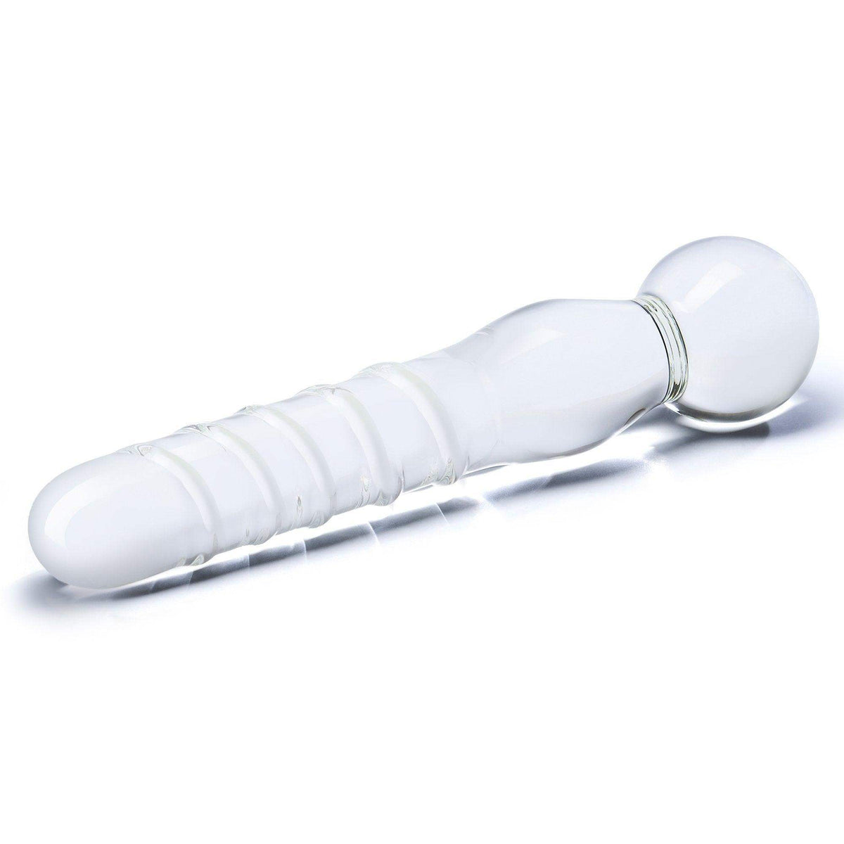 Joystick Clear Glass Dildo - The Dildo Hub