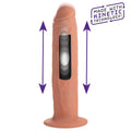 Kinetic Thumping 8.5 Inch Remote Control Large Realistic Dildo