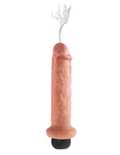 King Cock 7 Inch Squirting Cock - Light