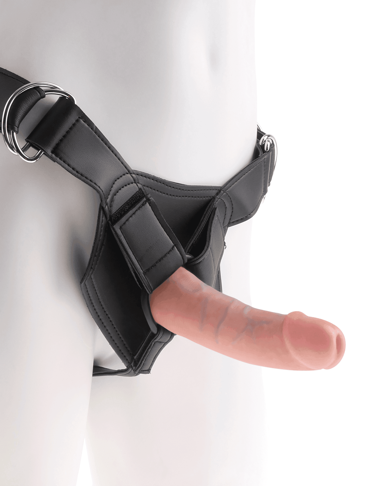King Cock Strap-on Harness With 6 Inch Cock - Light | Pipedream - The Dildo Hub