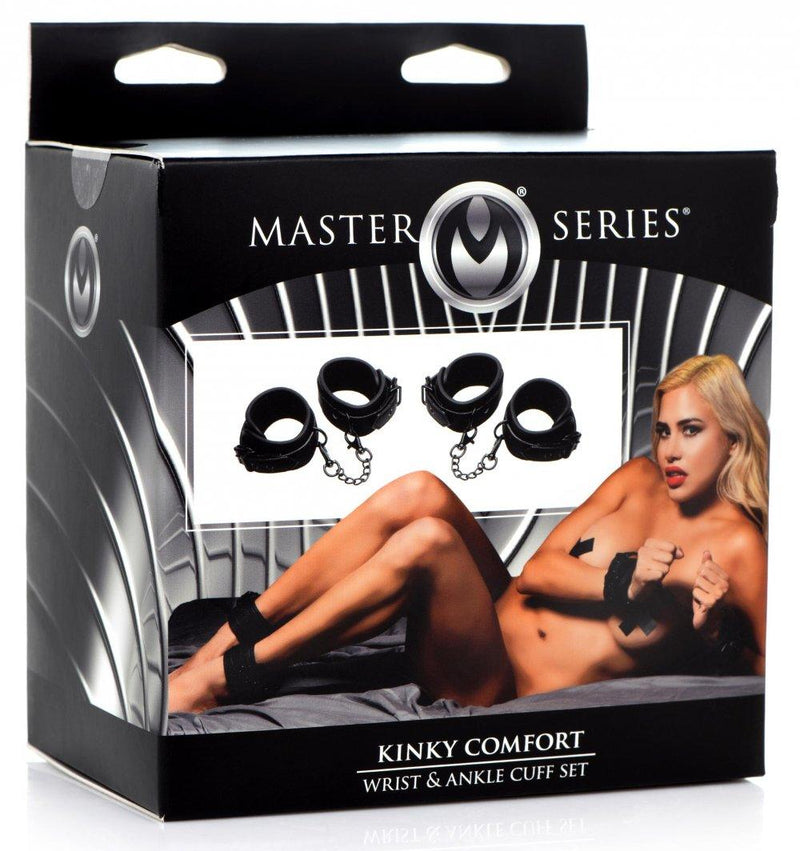 Kinky Comfort Wrist and Ankle Cuff Set - The Dildo Hub