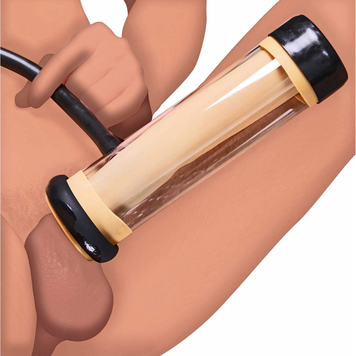 Large Cylinder for Milker Deluxe Stroker - The Dildo Hub