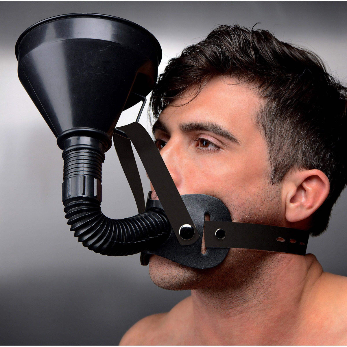 Latrine Extreme Funnel Gag - The Dildo Hub