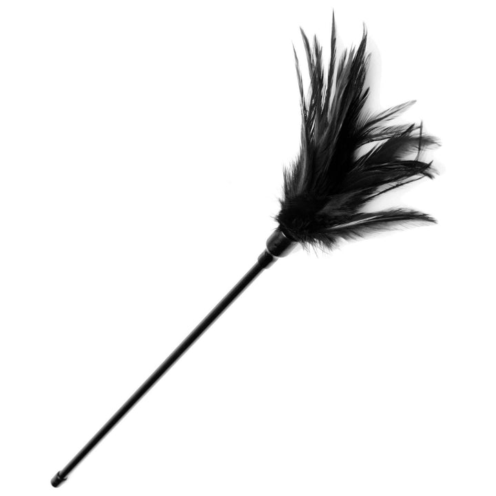 Le Plume Feather Tickler - Black - The Dildo Hub