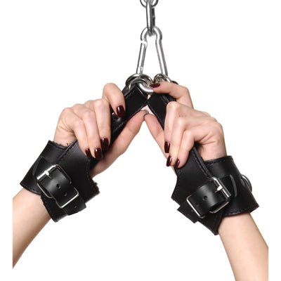 Strict Leather Fleece Lined Suspension Cuffs LeatherR from Strict Leather