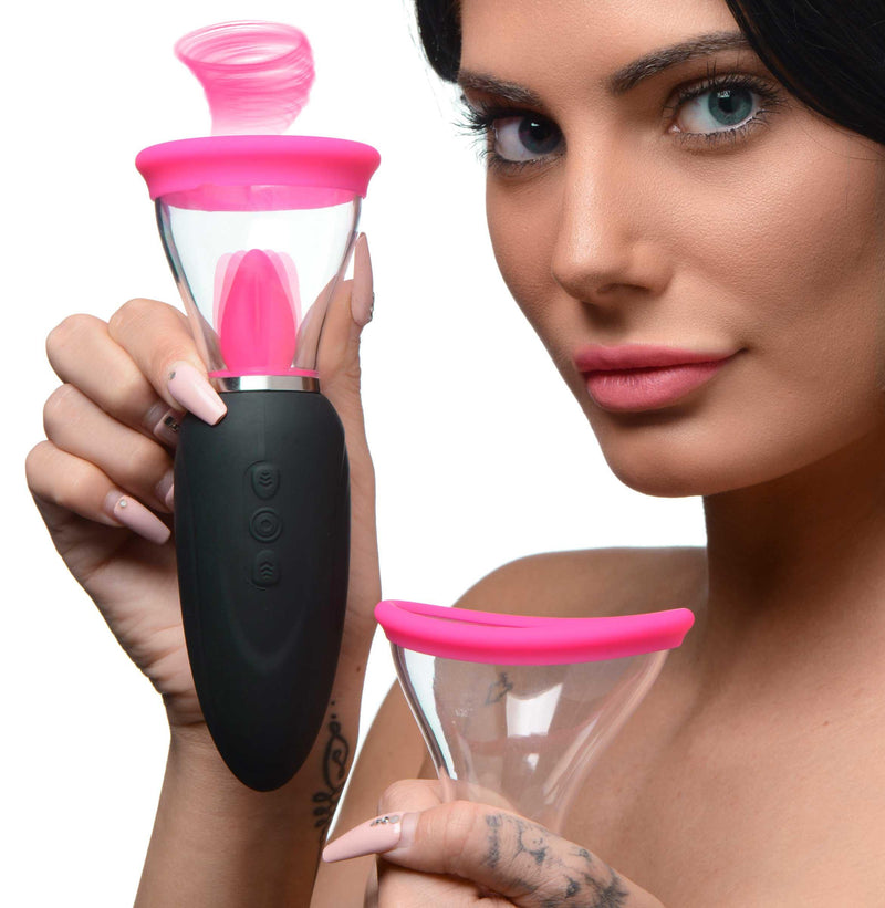 Lickgasm Mini 10X Silicone Licking and Sucking Stimulator - The Dildo Hub