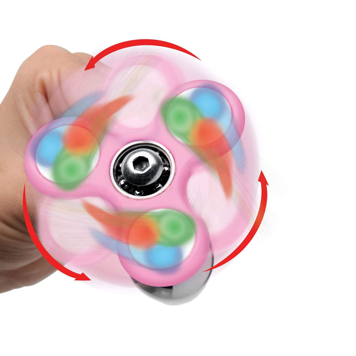Light Up Fidget Spinner Anal Plug - The Dildo Hub