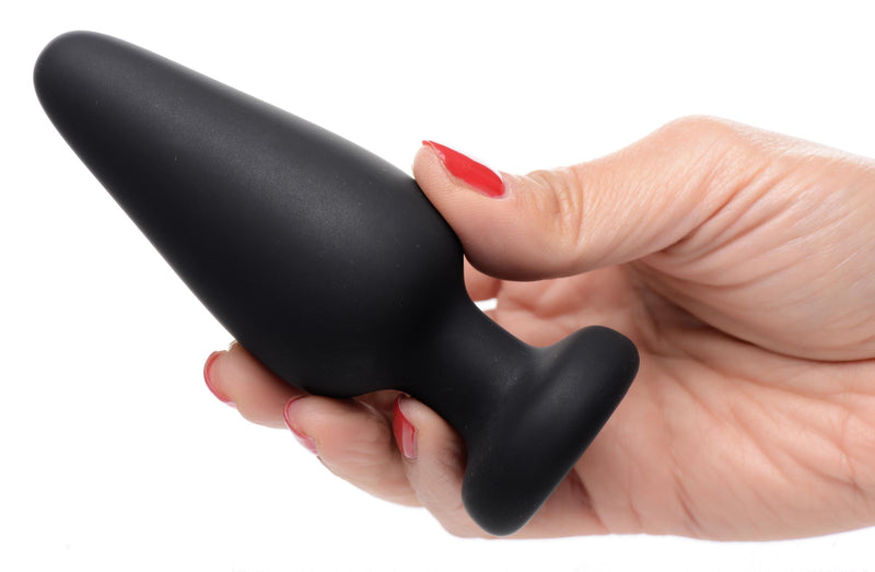 Light Up Silicone Anal Plug - Large - The Dildo Hub