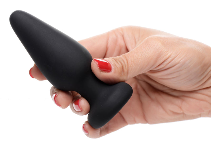 Light Up Silicone Anal Plug - Medium - The Dildo Hub