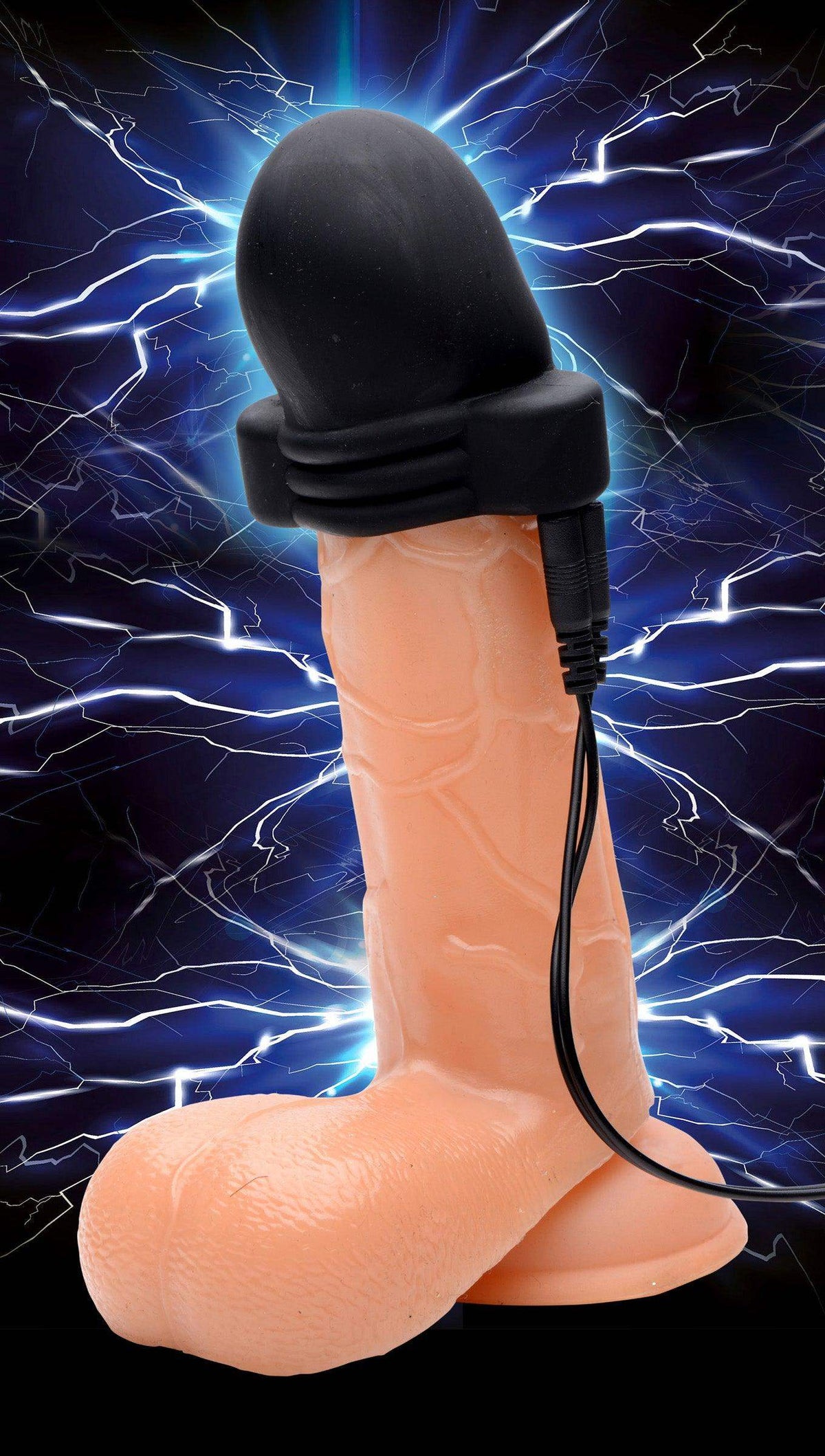 Lightning Hood E-Stim Penis Head Teaser - The Dildo Hub
