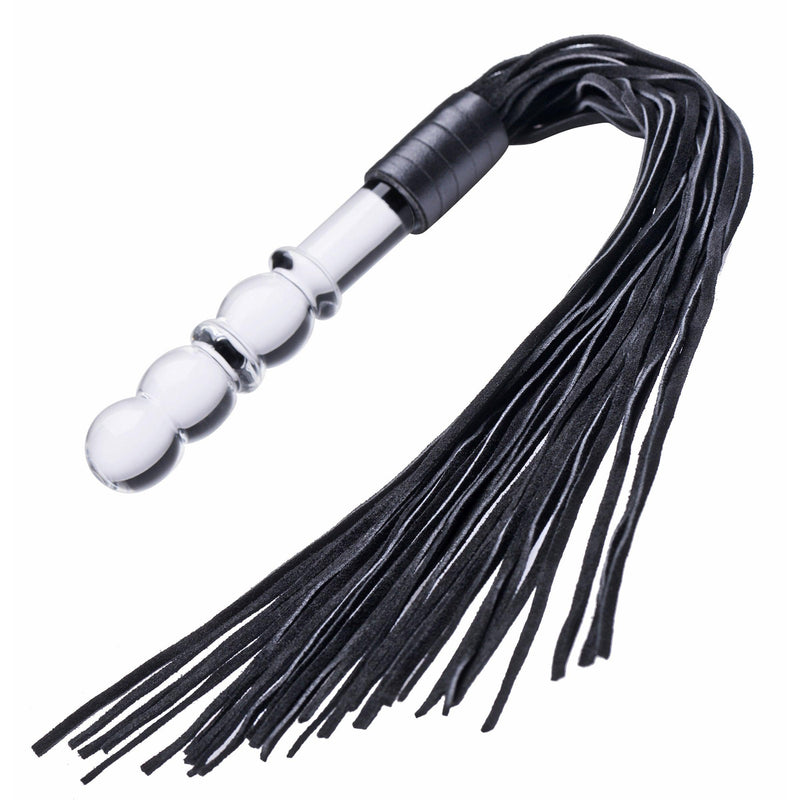 Lingam Glass Dildo Flogger - The Dildo Hub