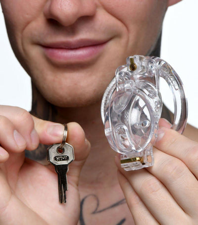 Lockdown Customizable Chastity Cage - The Dildo Hub