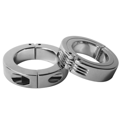 Locking Hinged Cock Ring - 1.75 Inch. - The Dildo Hub