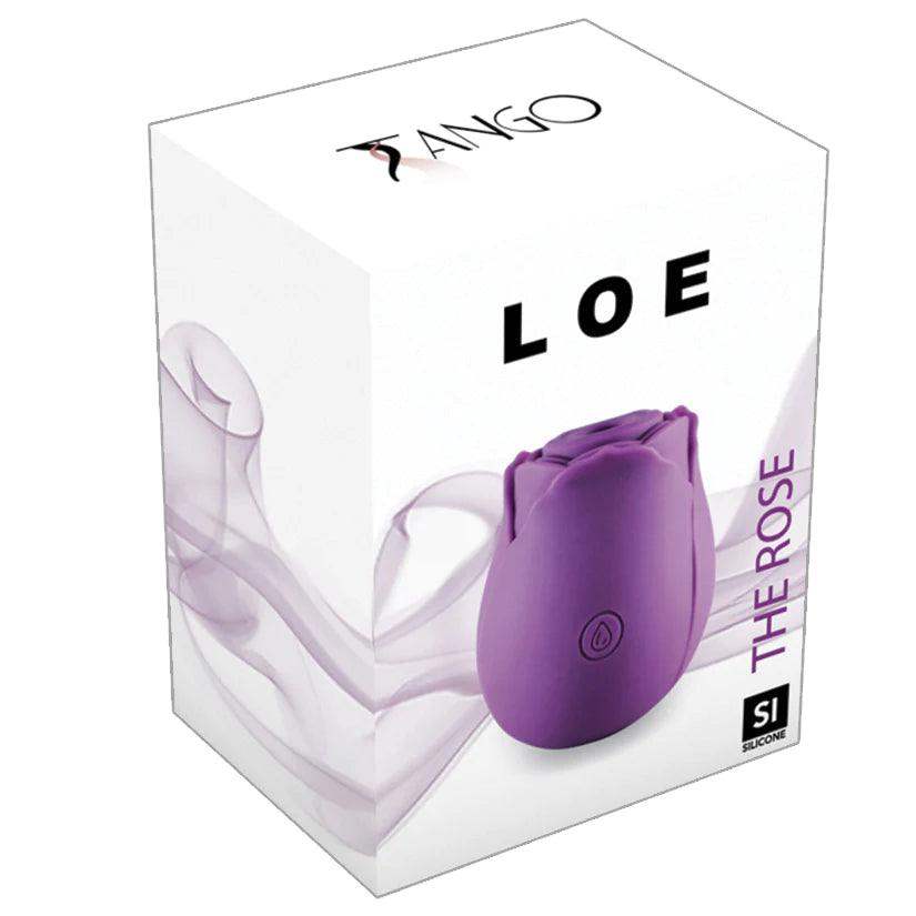 Loe The Rose Vibrator - Purple - The Dildo Hub