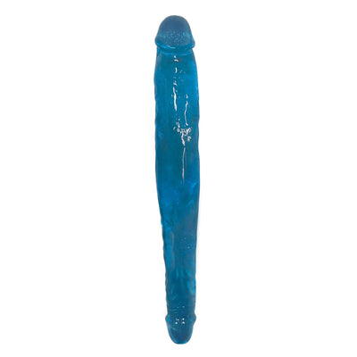 Lollicock Sweet Slim Stick Double Dildo - Blue - The Dildo Hub