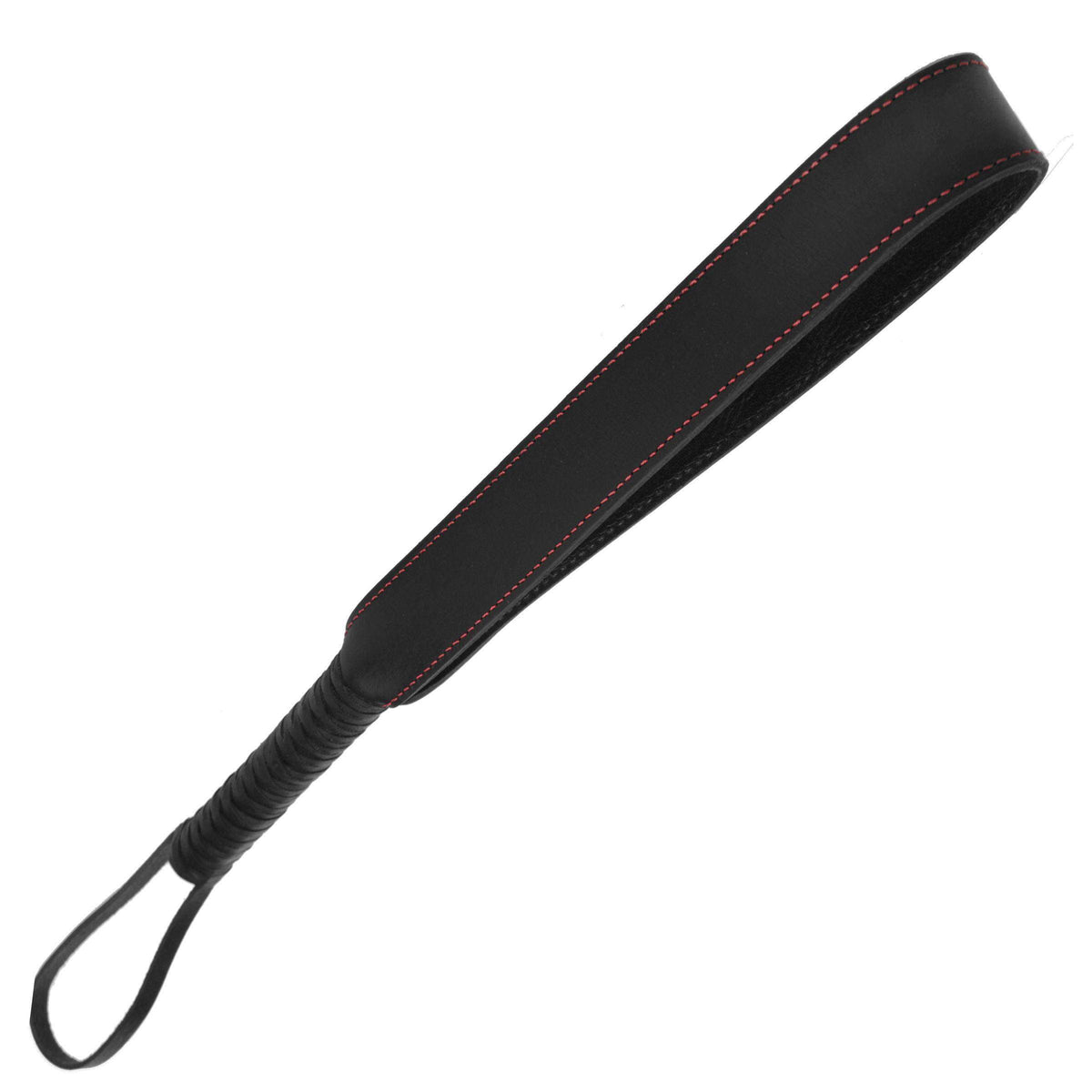 Looped Leather Slapper - The Dildo Hub
