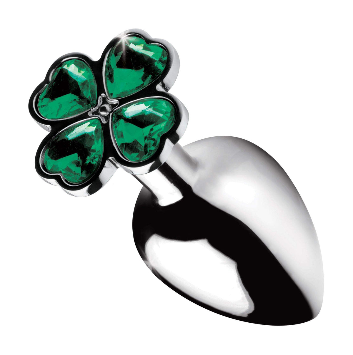 Lucky Clover Gem Anal Plug - Large - The Dildo Hub