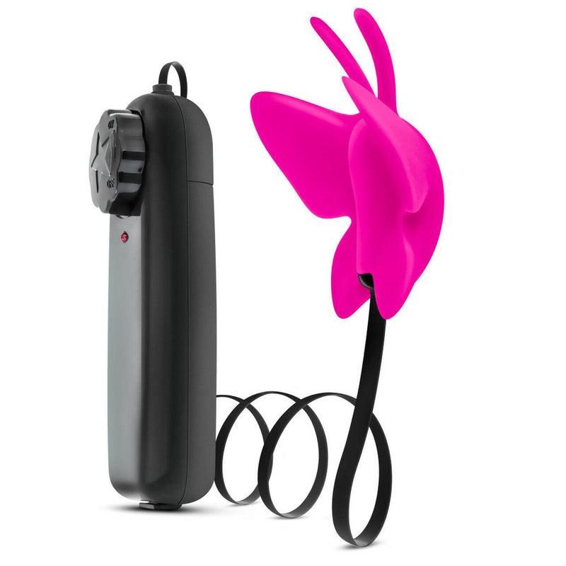 Luxe- Butterfly Teaser Clitoral Vibrator - Fuschia | Blush - The Dildo Hub