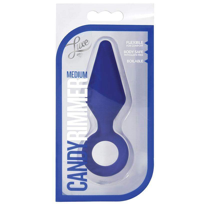 Luxe - Candy Rimmer - Medium - Indigo - The Dildo Hub